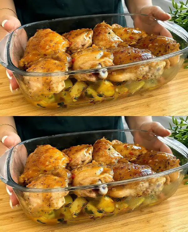 Grandma’s Delightful Chicken Thighs Recipe! Simply delicious and juicy!