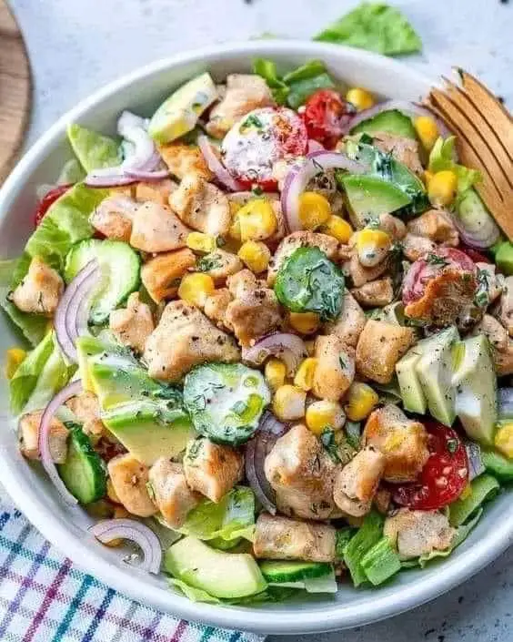 Healthy Ranch Chicken Salad!!!