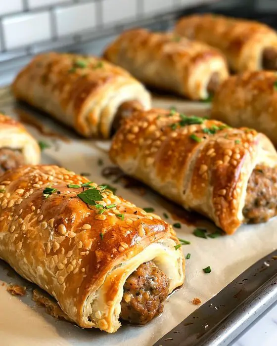 Classic Pork Sausage Rolls Recipe