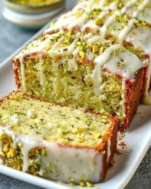 Pistachio Lemon Breakfast Bread