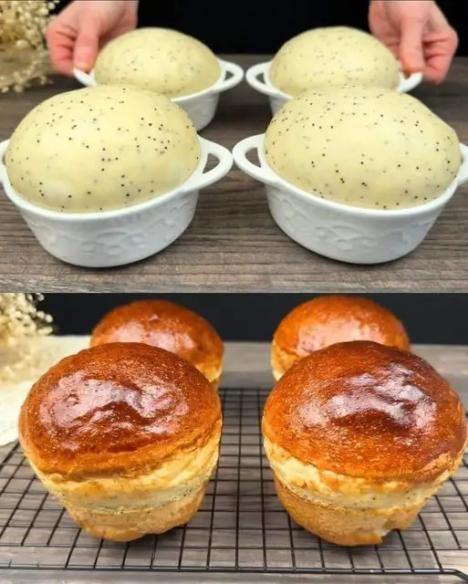 Poppy Seed Bread Rolls Recipe