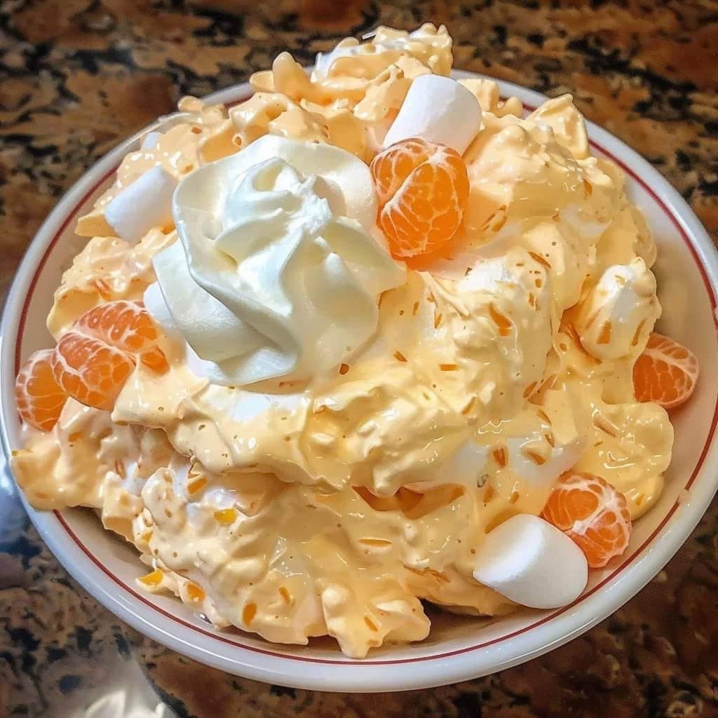 Orange Dreamsicle Salad: A Creamy Delight