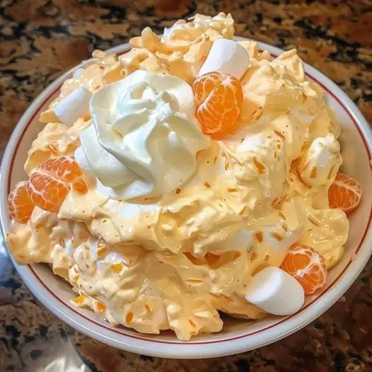 Orange Dreamsicle Salad: A Creamy Delight