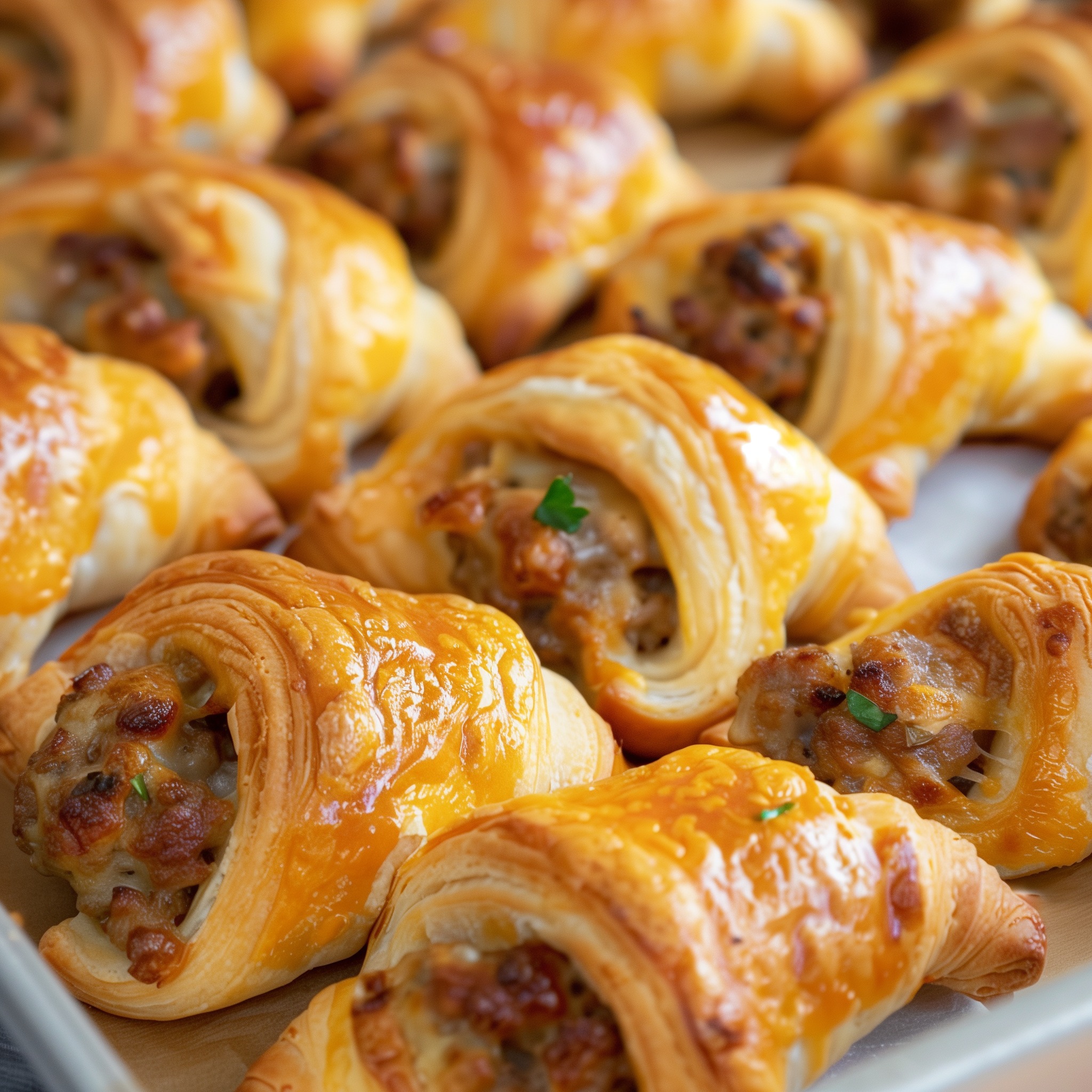 Sausage Cream Cheese Crescents