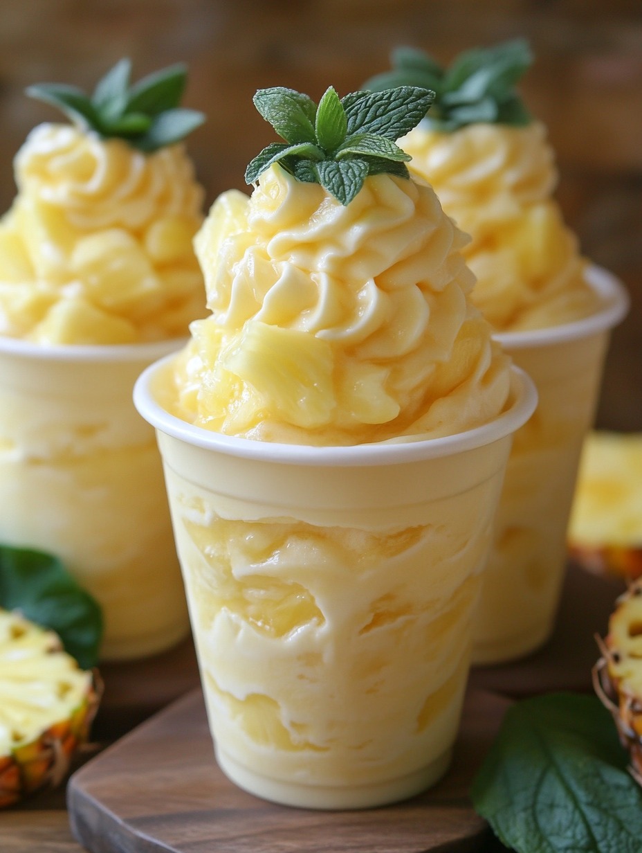 Tropical Pineapple Dream Swirl