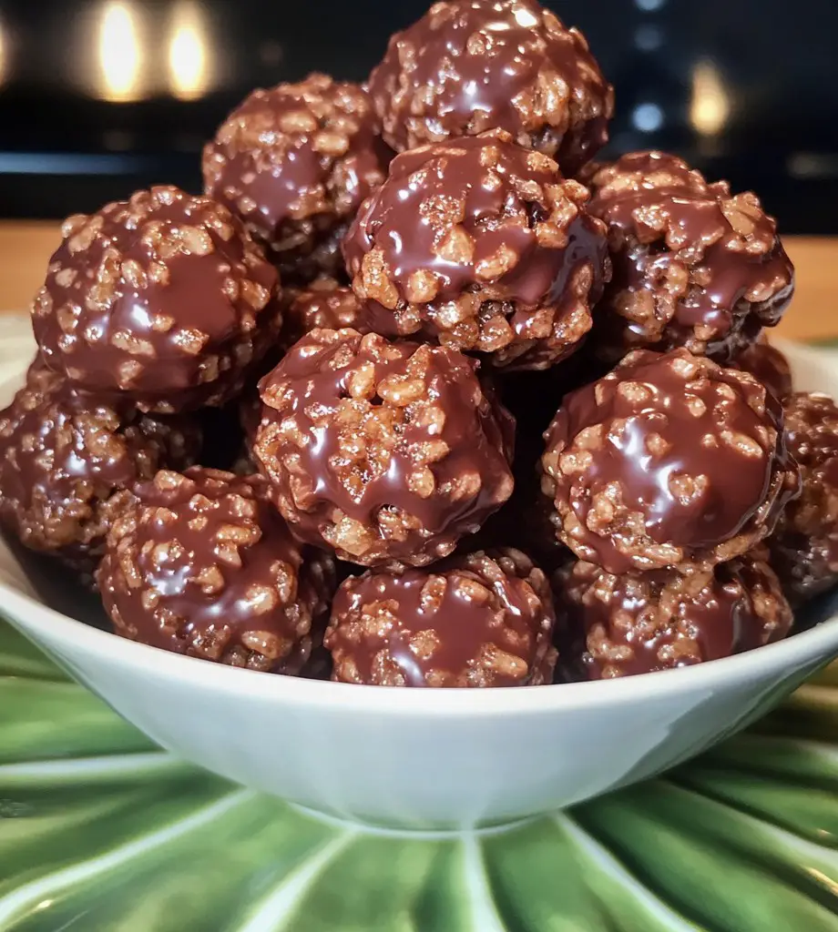 Chocolate Rice Krispie Balls: A Sweet, Crunchy Treat for Any Occasion