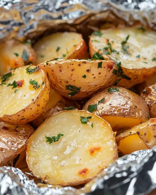 Easy Potatoes Foil Packet Recipe