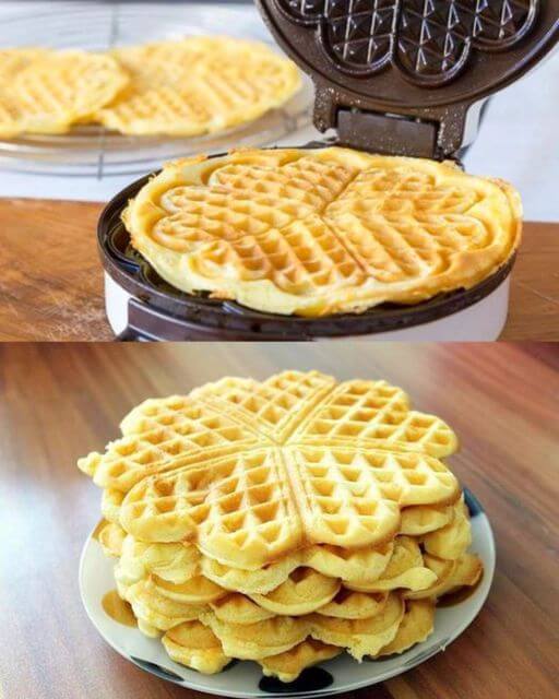 Quick and Easy Vanilla Yogurt Waffles Recipe