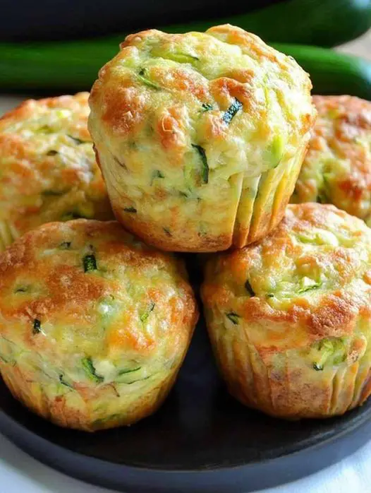 Weight Watchers Zucchini Cheese Muffins