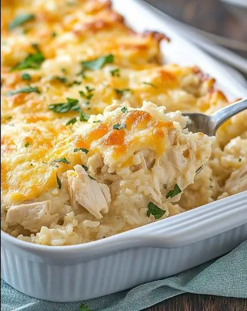 Here is a recipe for Angel Chicken Rice Casserole that you can make