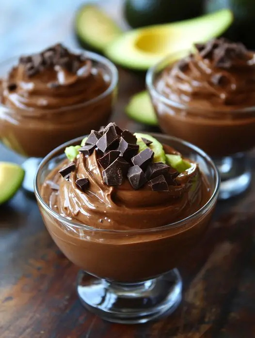 Avocado Chocolate Mousse