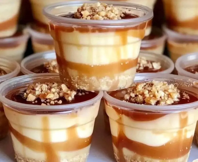 Caramel Apple Dessert Cups