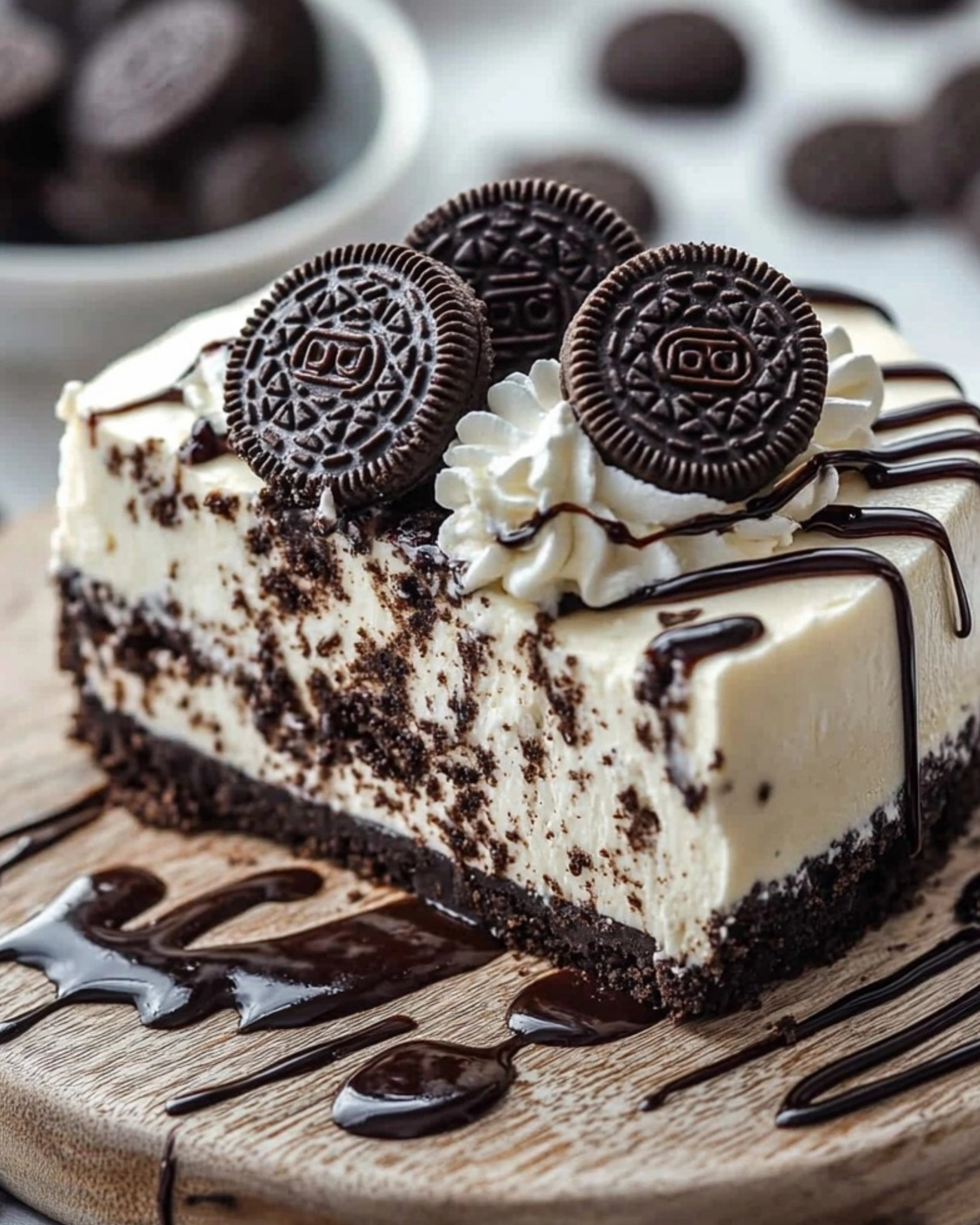 No-Bake Oreo Cheesecake