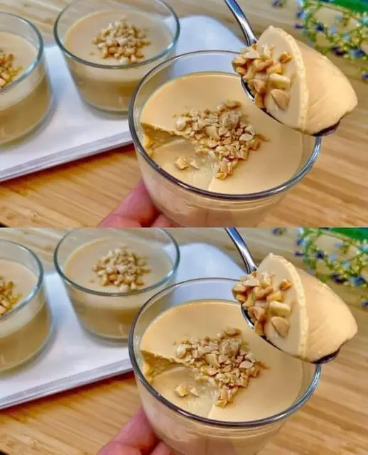 No-Bake 3-Ingredient Milk Pudding Dessert!