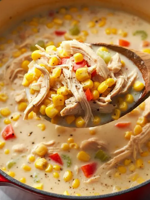 Yummy Chicken Corn Chowder Soup