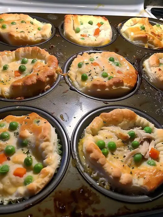 Mini Chicken Pot Pies