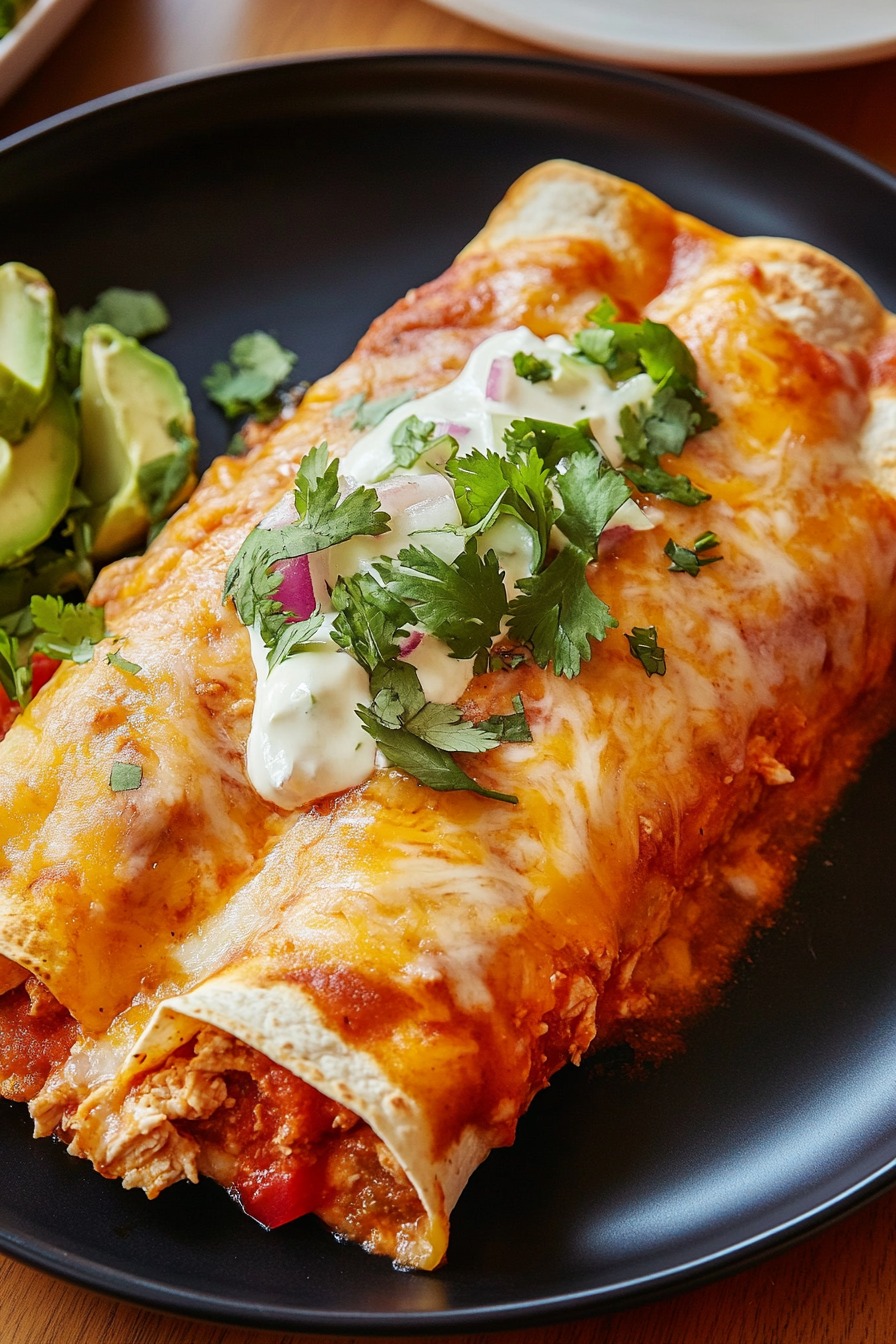 chicken enchiladas