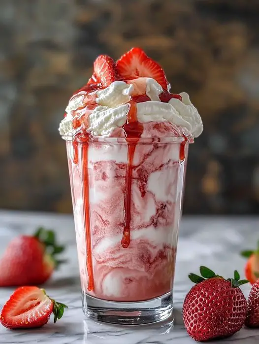 Strawberries & Cream Frappuccino