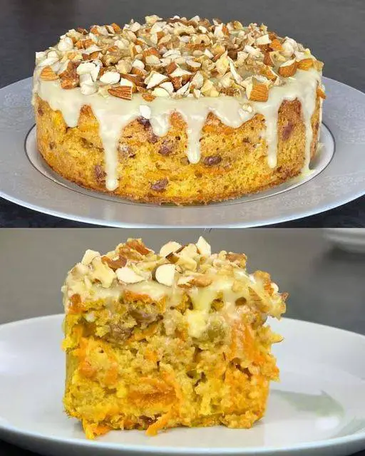 WW Low-Point Oatmeal Apple Carrot Cake