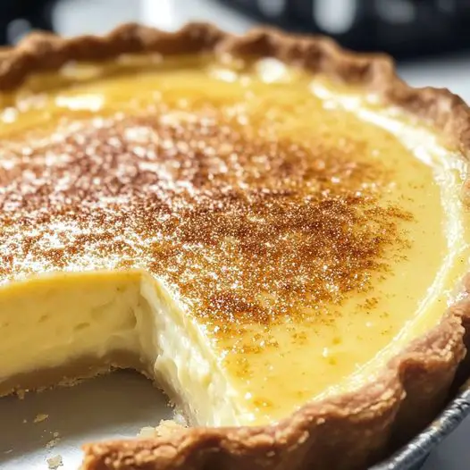 RECIPESAMAZING GRANDMA’S EGG CUSTARD PIE