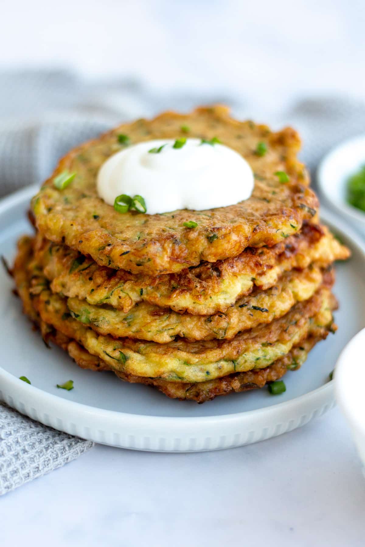 Baked Zucchini Fritters 8