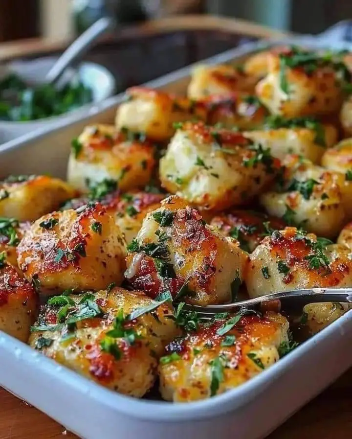 Herb and Garlic Roasted Potatoes