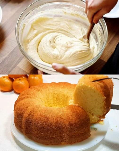 The BEST orange cake recipe