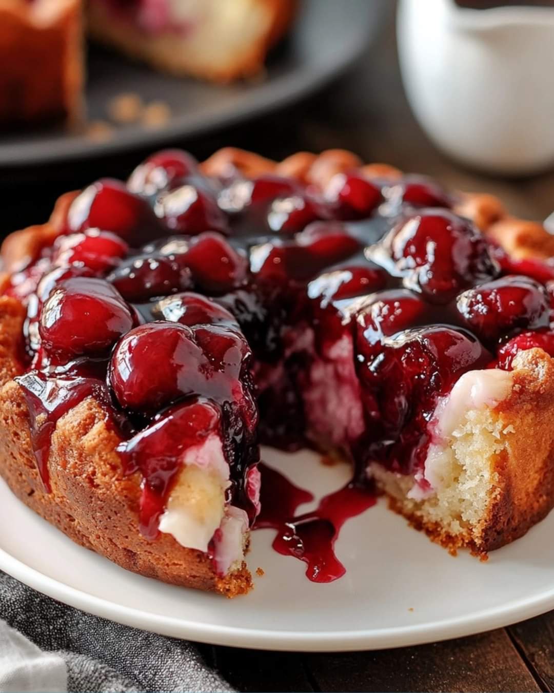 Cherry Pie Monkey Bread