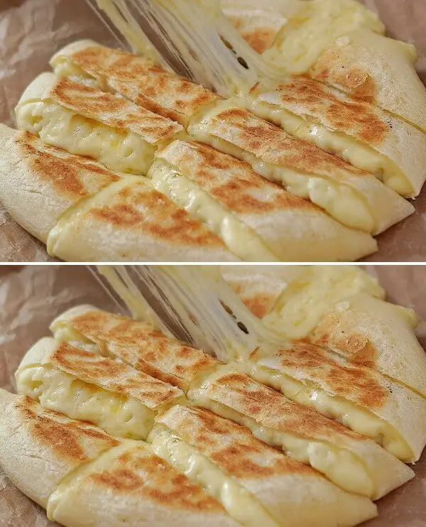 Cheese Potato Bread in a Frying Pan! No Oven, No Yeast, No Egg