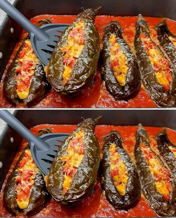 Turkish Delight: Stuffed Eggplant Extravaganza! This incredible eggplant recipe