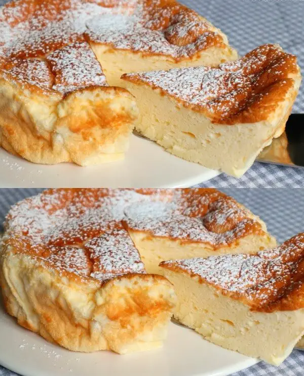 Fluffy Greek Yogurt Cake Recipe