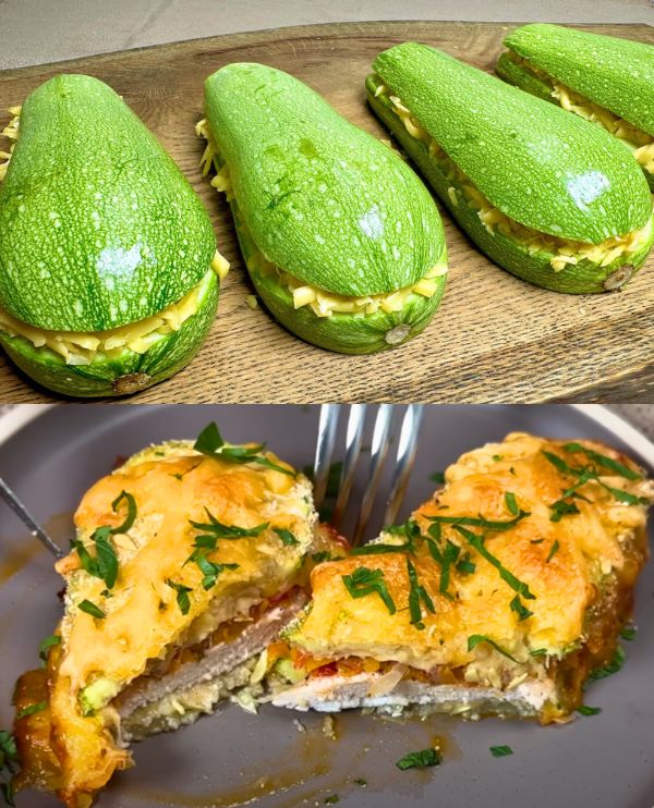 Just Put Cheese in the Zucchini! The Easiest and Tastiest Zucchini Recipe Ever!