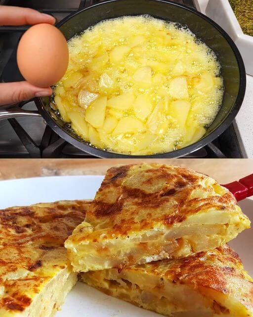 Classic Spanish Potato and Onion Omelette