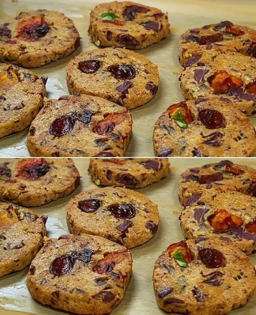 Nut and Dried Fruit Cookies Recipe