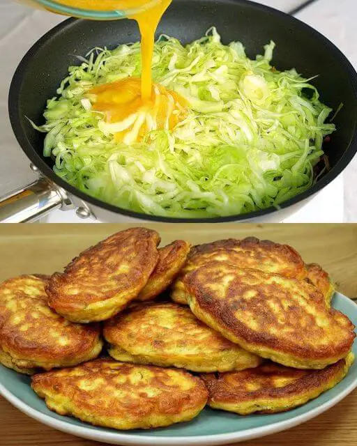 Savory Cabbage Pancakes