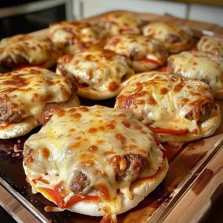 Mini Pizza Burgers Recipe