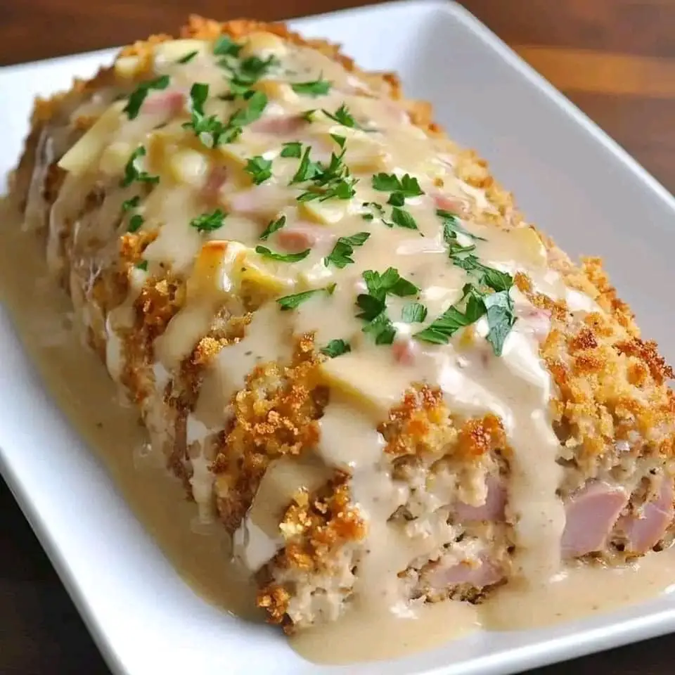 Chicken Cordon Bleu Meatloaf Recipe