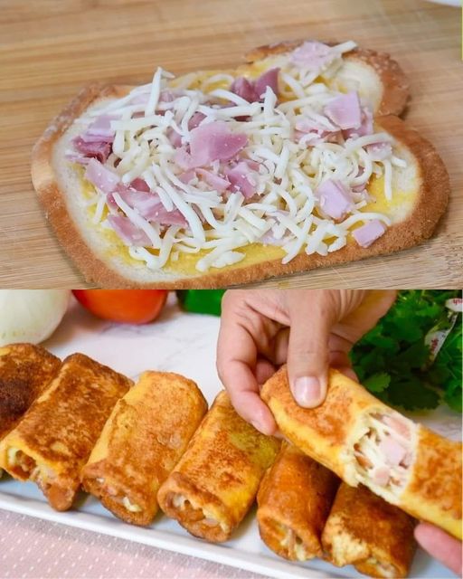 Quick and Easy Ham and Cheese Roll-Ups