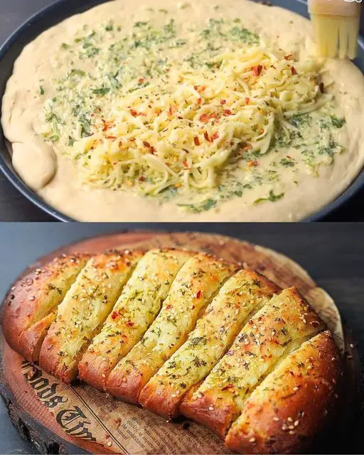 No-Oven Garlic Bread Recipe