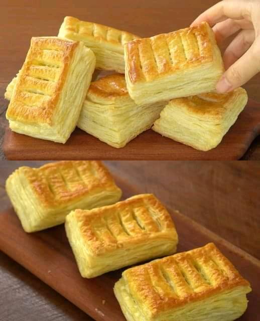 Triple Crispy Puff Pastries