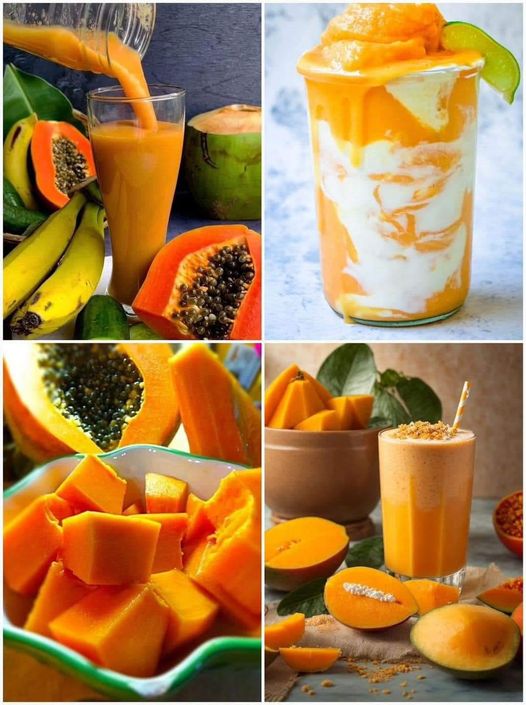 Delicious Papaya Smoothie