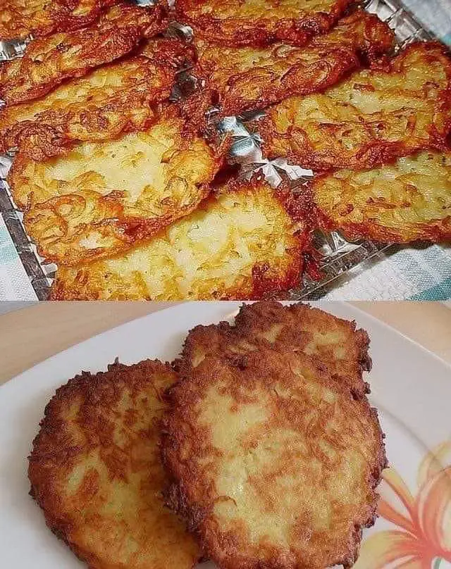 Grandma’s potato pancakes that everyone loves!