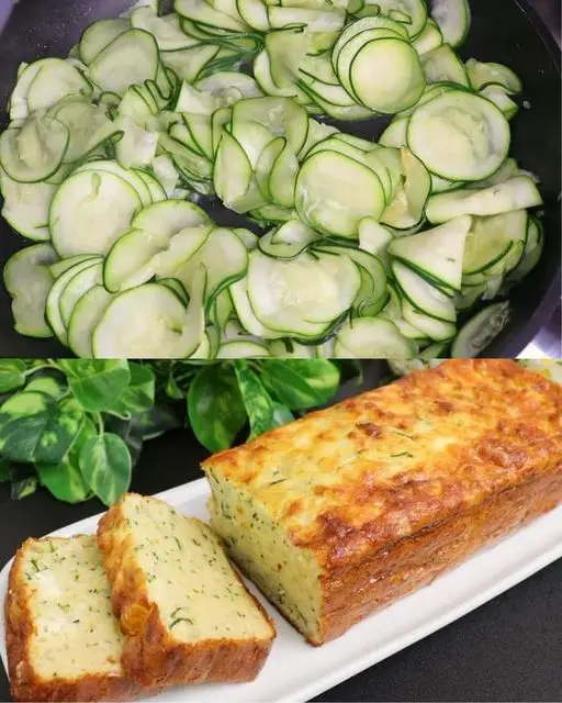 Zucchini and Potato Savory Cake