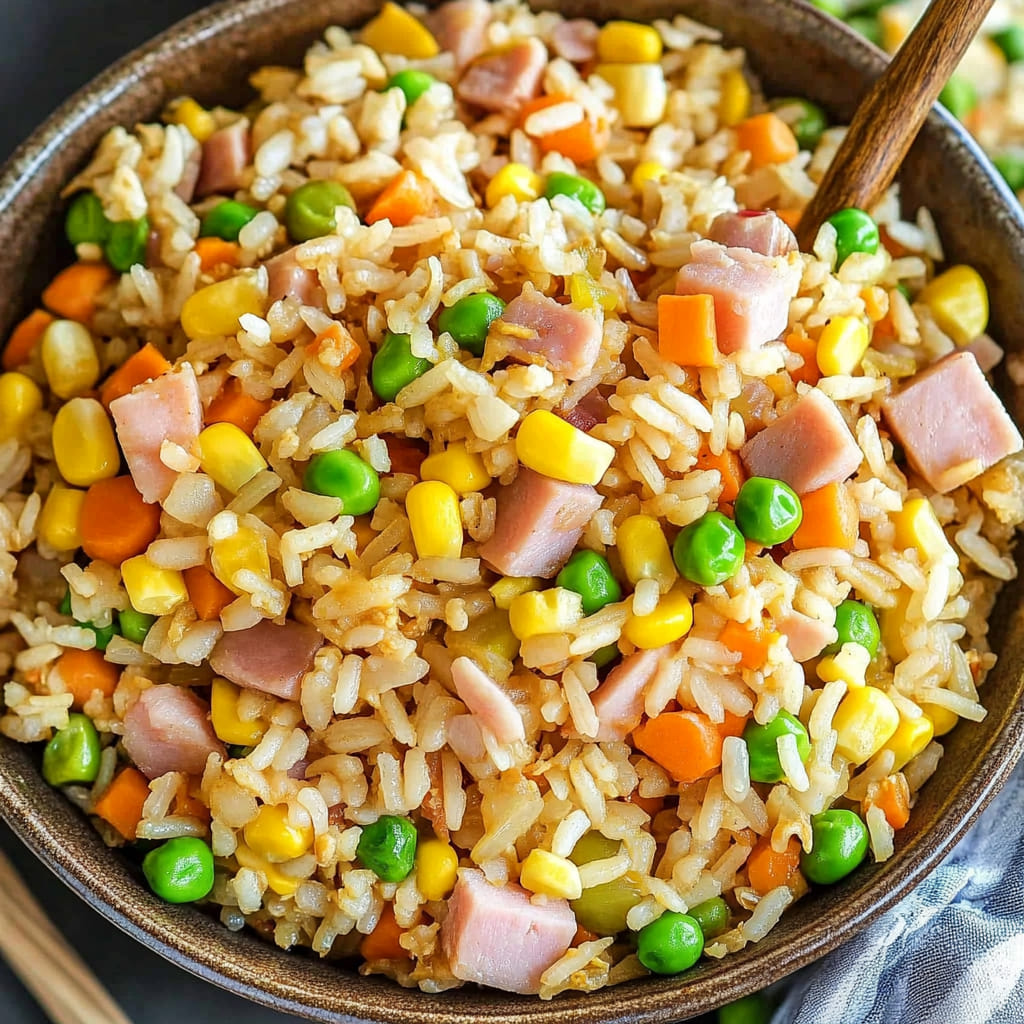 HAM FRIED RICE⁠