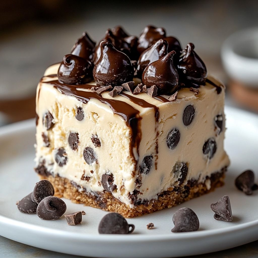 Chocolate Cookie Dough Ice Cream Cake