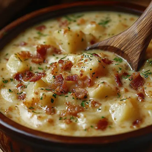 Crock Pot Crack Potato Soup