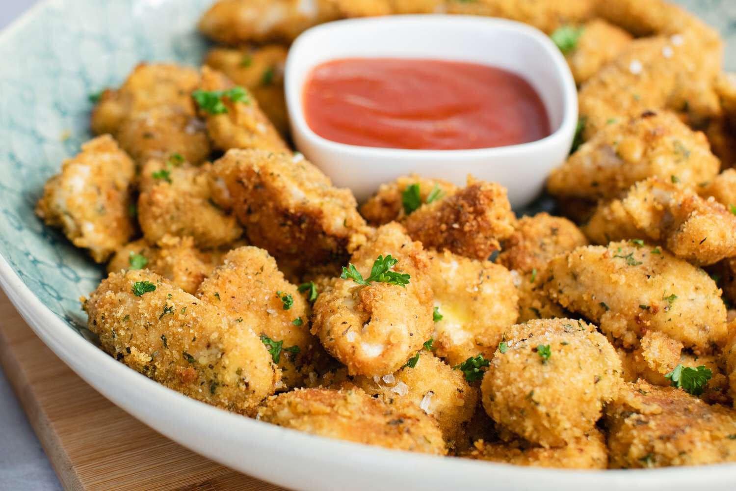 Garlic Parmesan Chicken Bites