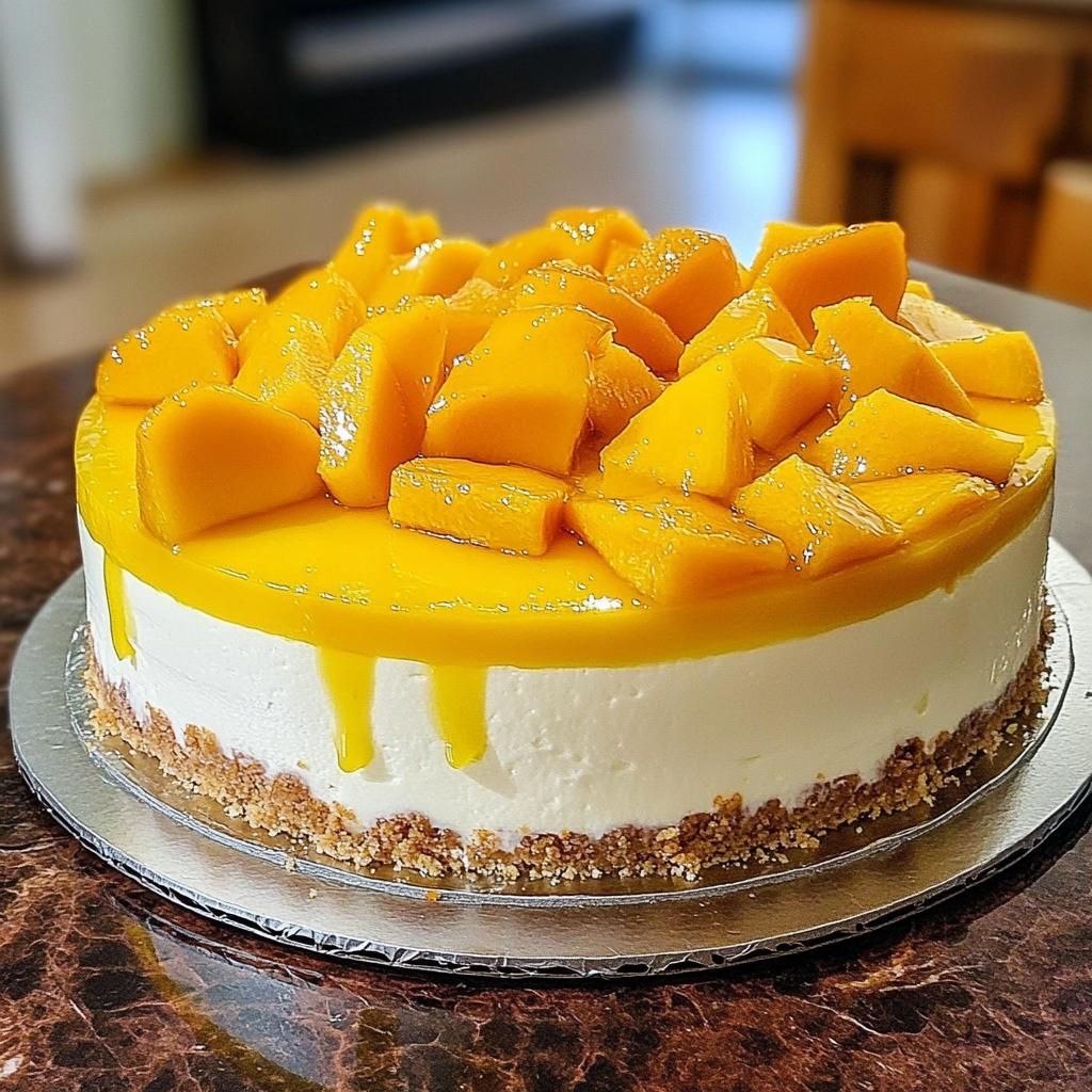 Mango Tango Cheesecake