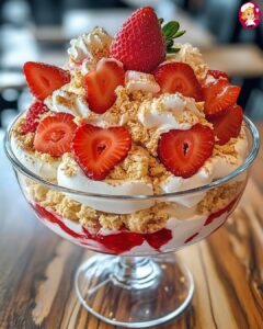 Strawberry Cheesecake Trifle - PST-Algerie