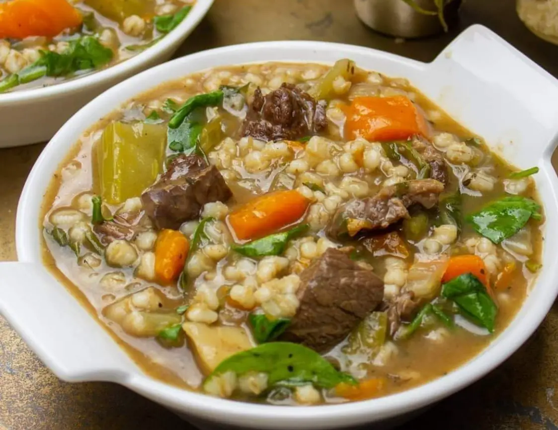 Beef & Barley Soup